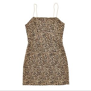 KENDALL & KYLIE ANIMALISTIC MINI DRESS